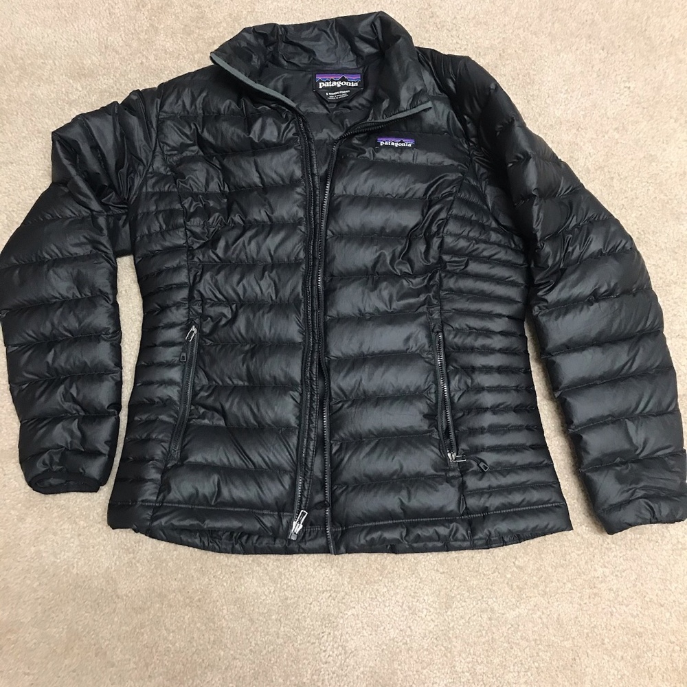 Women's Black Patagonia Down Jacket